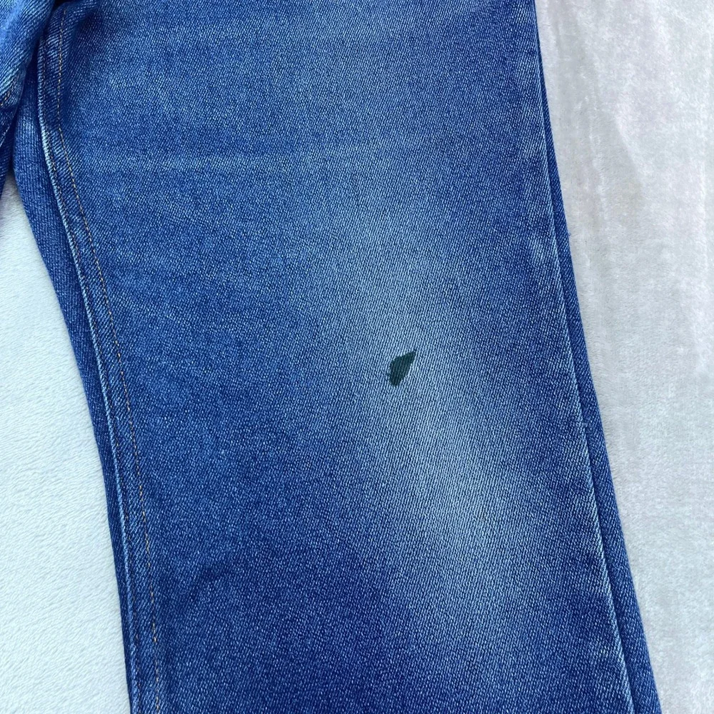 VTG Levi's 852 Orange Tab Jeans Blue Denim Regular Fit Men Sz 38 Fits 35